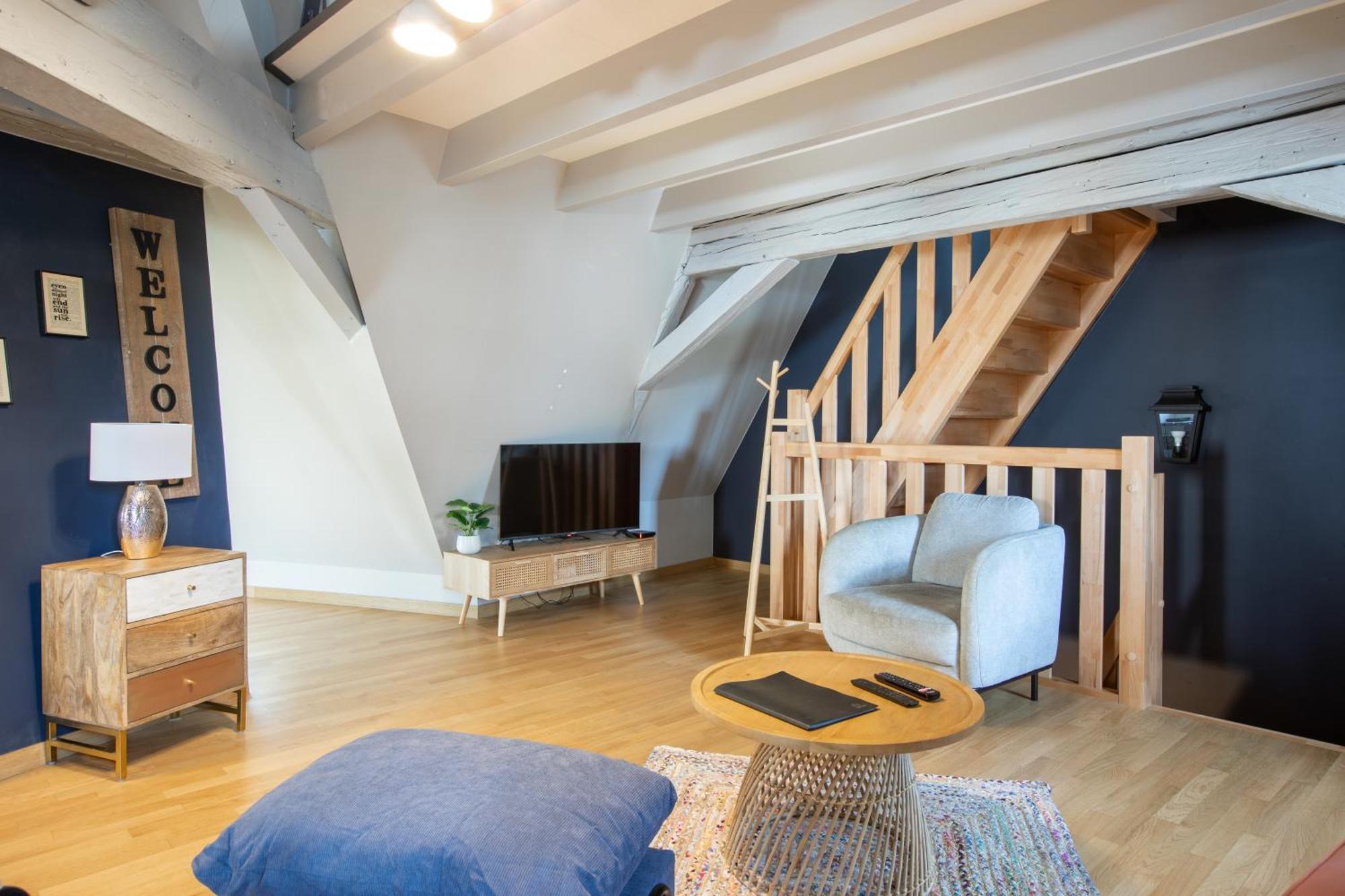 Duplex Atypique Au Coeur De Mulhouse Apartment Екстериор снимка